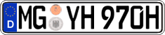 German license plate, Plates for oldtimers (type 
