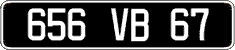 French license plate, FNI