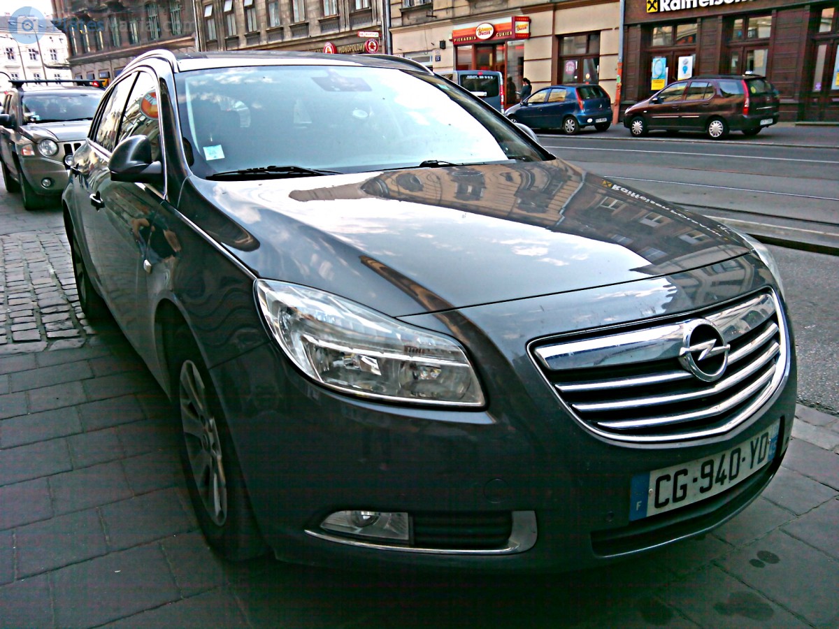 CG-940-YD, Opel Insignia 1st gen Sports Tourer (A; G09), 2008–2013
