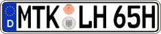 German license plate, Plates for oldtimers (type 