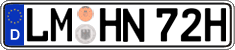 German license plate, Plates for oldtimers (type 