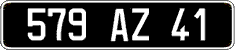 French license plate, FNI