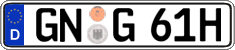 German license plate, Plates for oldtimers (type 
