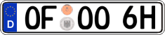German license plate, Plates for oldtimers (type 