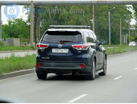 т707тк174, Toyota Highlander