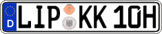 German license plate, Plates for oldtimers (type 