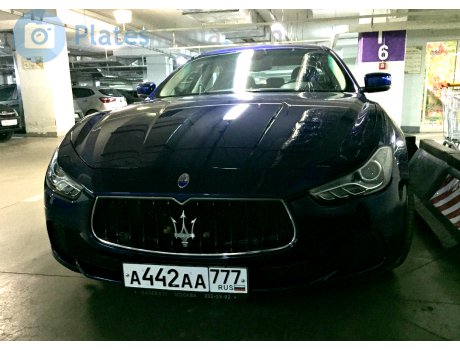 а442аа777, Maserati Ghibli