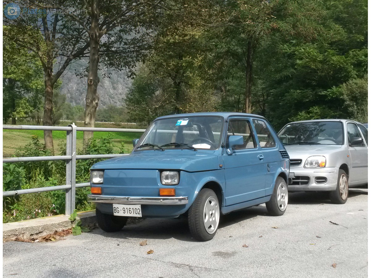BG 916102, FIAT 126 600/650/FSM, 1972–1991