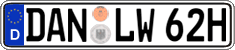 German license plate, Plates for oldtimers (type 