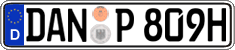 German license plate, Plates for oldtimers (type 