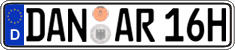 German license plate, Plates for oldtimers (type 
