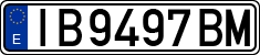 License plates of Spain, 1971 year series