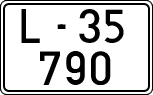 License plates of Spain, 1900 year series