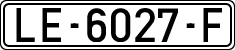 License plates of Spain, 1971 year series