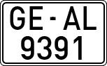 License plates of Spain, 1971 year series