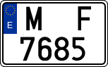 License plates of Spain, 1971 year series