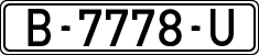 License plates of Spain, 1971 year series