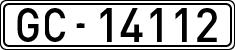 License plates of Spain, 1900 year series