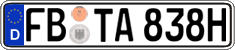 German license plate, Plates for oldtimers (type 