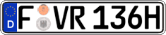 German license plate, Plates for oldtimers (type 