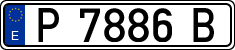 License plates of Spain, 1971 year series