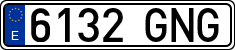 License plates of Spain, Ordinary (2000)