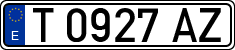 License plates of Spain, 1971 year series