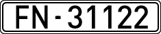 License plates of Spain, Official and military plates