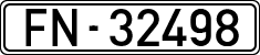 License plates of Spain, Official and military plates