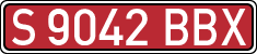 License plates of Spain, Specialty plates