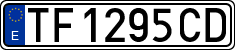 License plates of Spain, 1971 year series