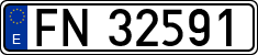 License plates of Spain, Official and military plates