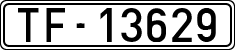 License plates of Spain, 1900 year series