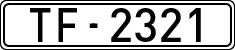 License plates of Spain, 1900 year series