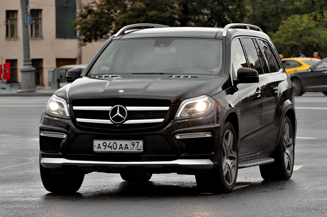 а 940 аа 97, Mercedes-Benz GL-Klasse 2nd gen (X166), 2012–2015