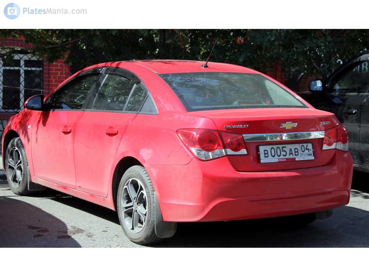 в 005 ав 04, Chevrolet Cruze 1st gen Sedan (J300), 2008–2016