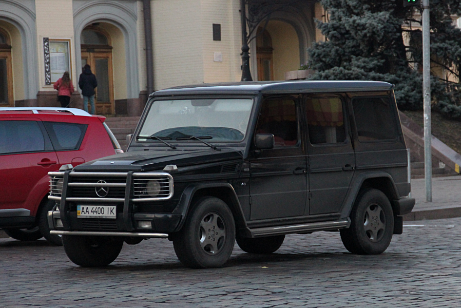 AA 4400 IK, Mercedes-Benz G-Klasse 1st gen 5-door SUV (W463), 1990–2018