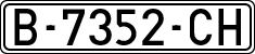 License plates of Spain, 1971 year series