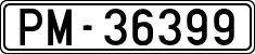 License plates of Spain, 1900 year series