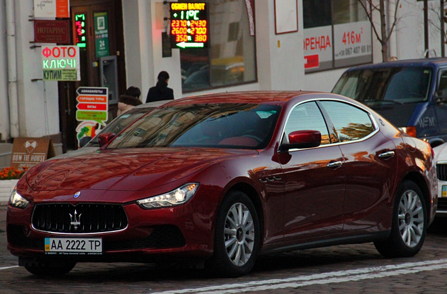 AA 2222 TP, Maserati Ghibli 3rd gen (M157), 2013–2023