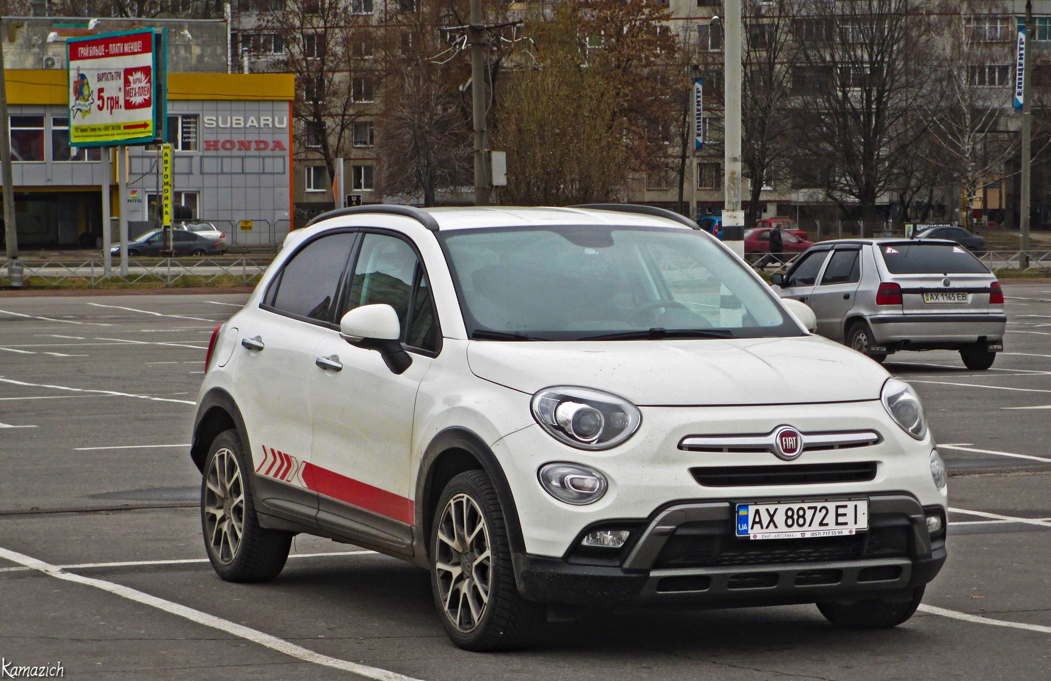 AX 8872 EI, FIAT 500X 1st gen (334), 2014–2018