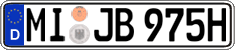 German license plate, Plates for oldtimers (type 
