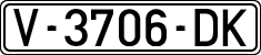License plates of Spain, 1971 year series