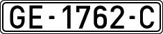 License plates of Spain, 1971 year series