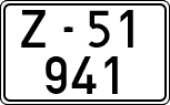 License plates of Spain, 1900 year series