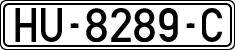 License plates of Spain, 1971 year series