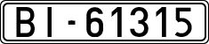 License plates of Spain, 1900 year series