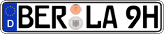 German license plate, Plates for oldtimers (type 