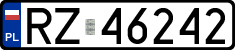 License plates of Poland, Regular car plates