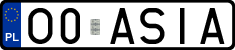 License plates of Poland, Vanity Plates